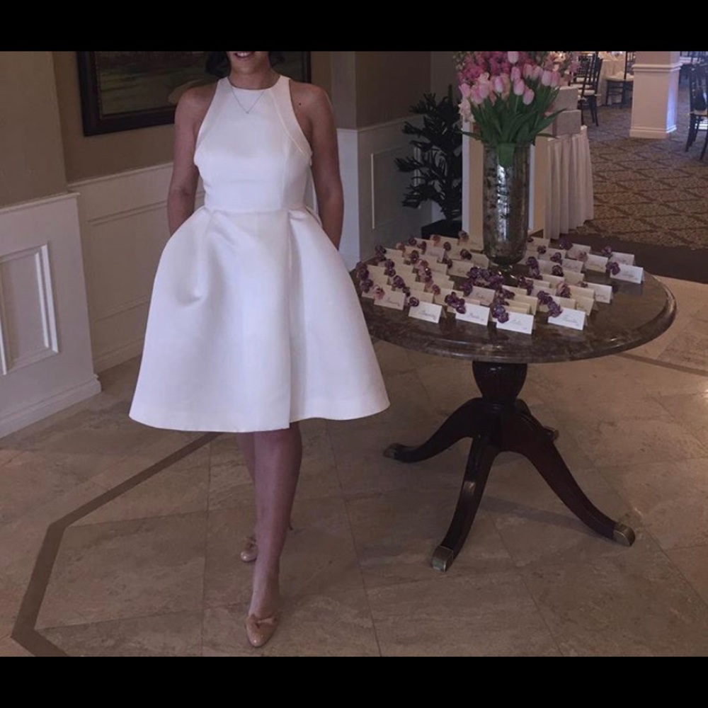 White dress